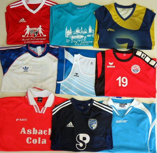 Fußball trikots konvolut - 9x,